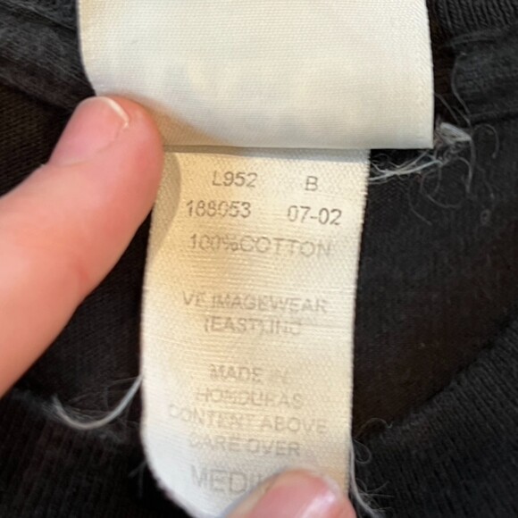 San Fransisco Giants NL Champions 2002 Black T-Shirt Medium Baseball - Picture 6 of 6